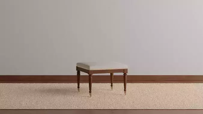 Classic Tip toe Ottoman