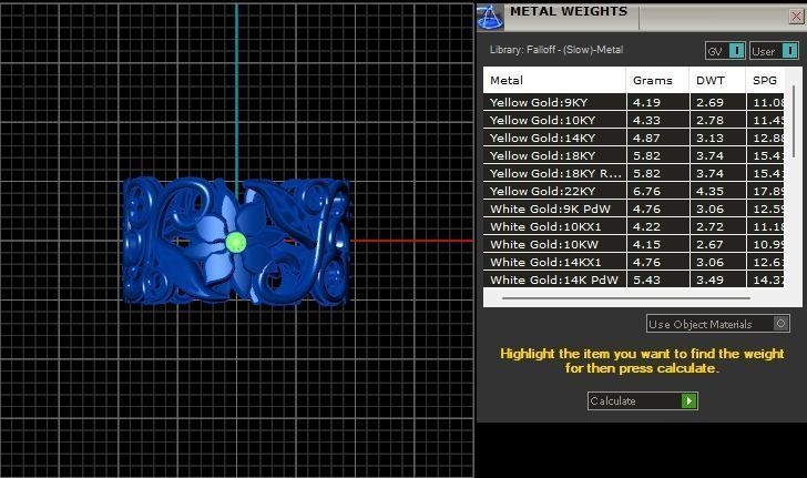 ring folwer 3D print model_16