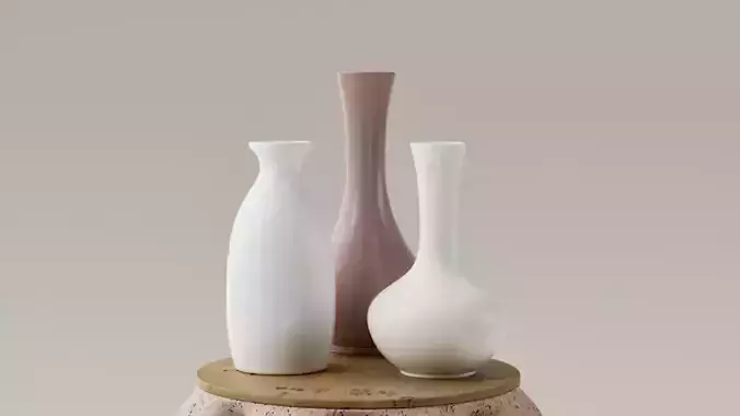 SET JARRONES - VASOS DECORATIVOS