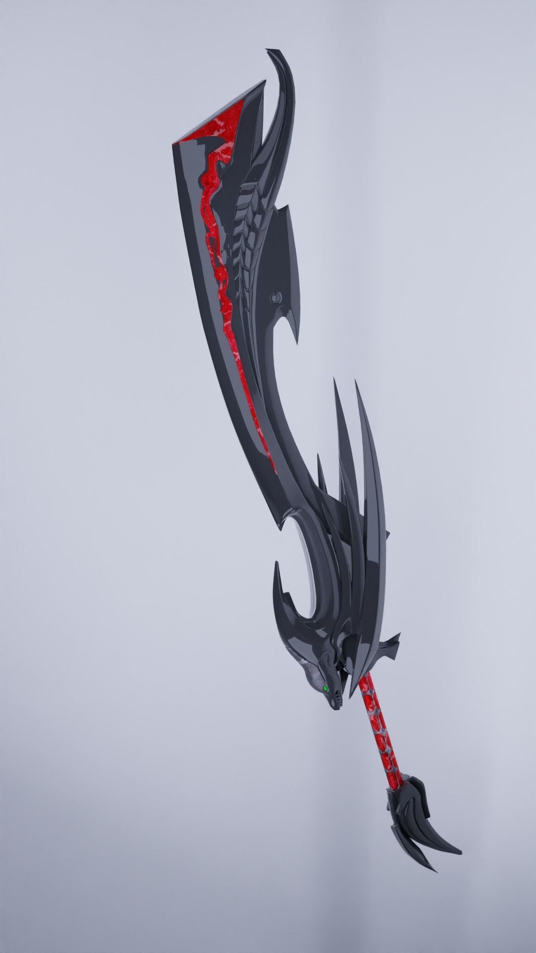 DRAGON SWORD 3D print model_1