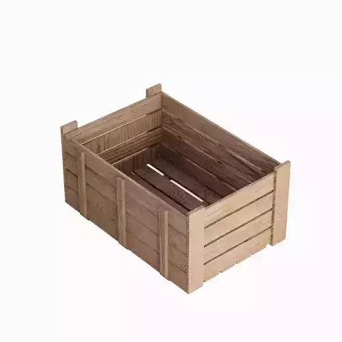 Wooden Crate 01