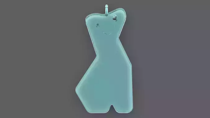 Sloth Pendant 3D print model