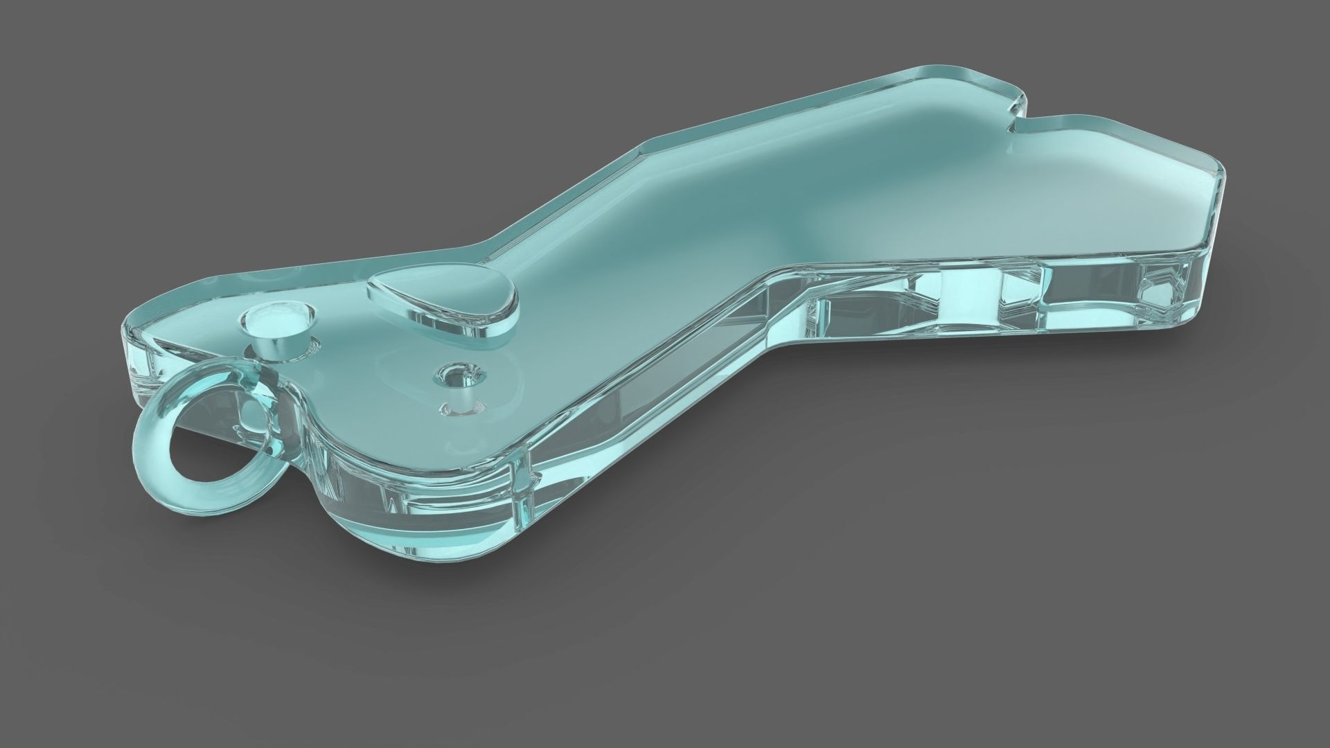 Sloth Pendant 3D print model_4