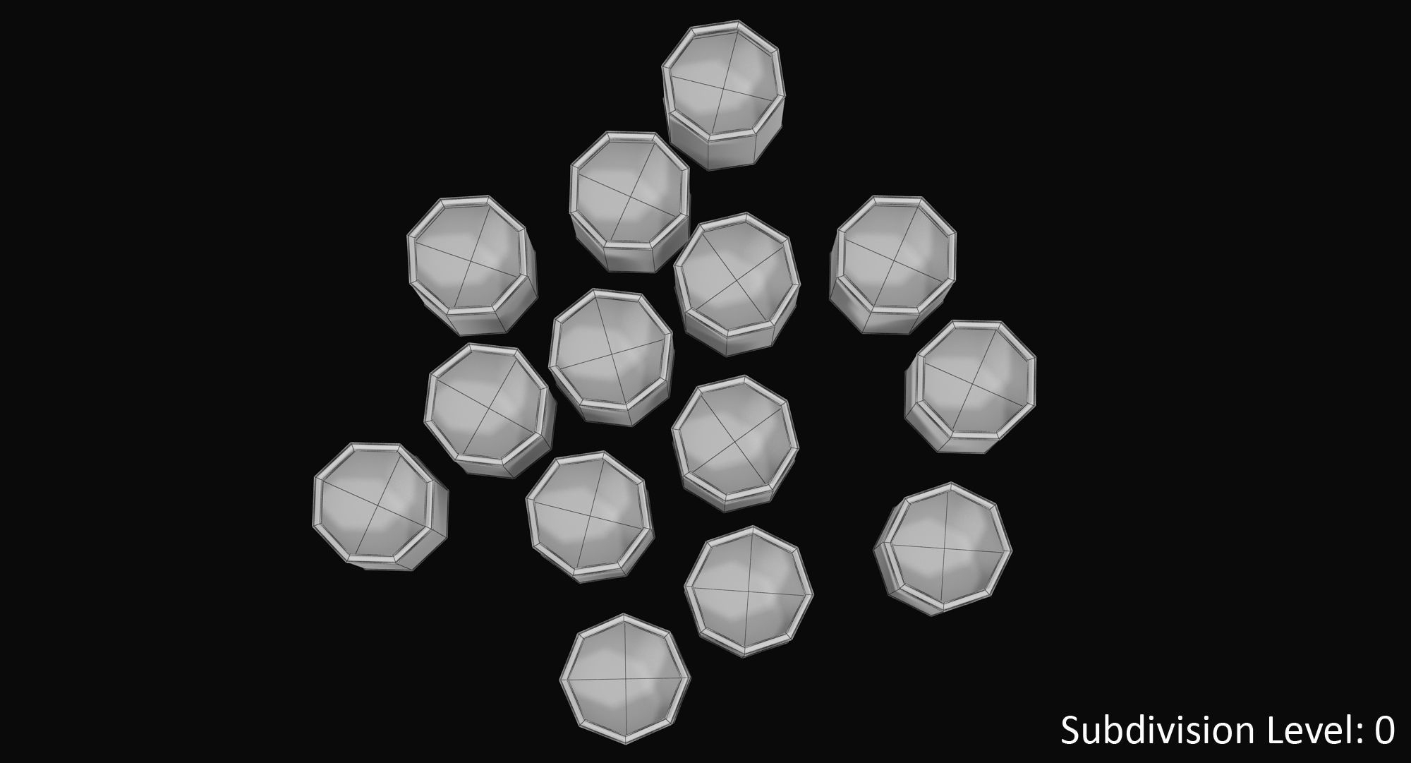 Paint Cans Low-poly 3D model_18