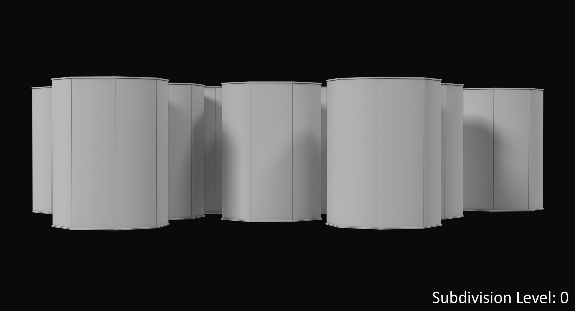 Paint Cans Low-poly 3D model_17