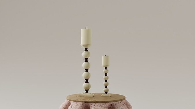 PORTA VELAS - CANDELABRO 3D print model