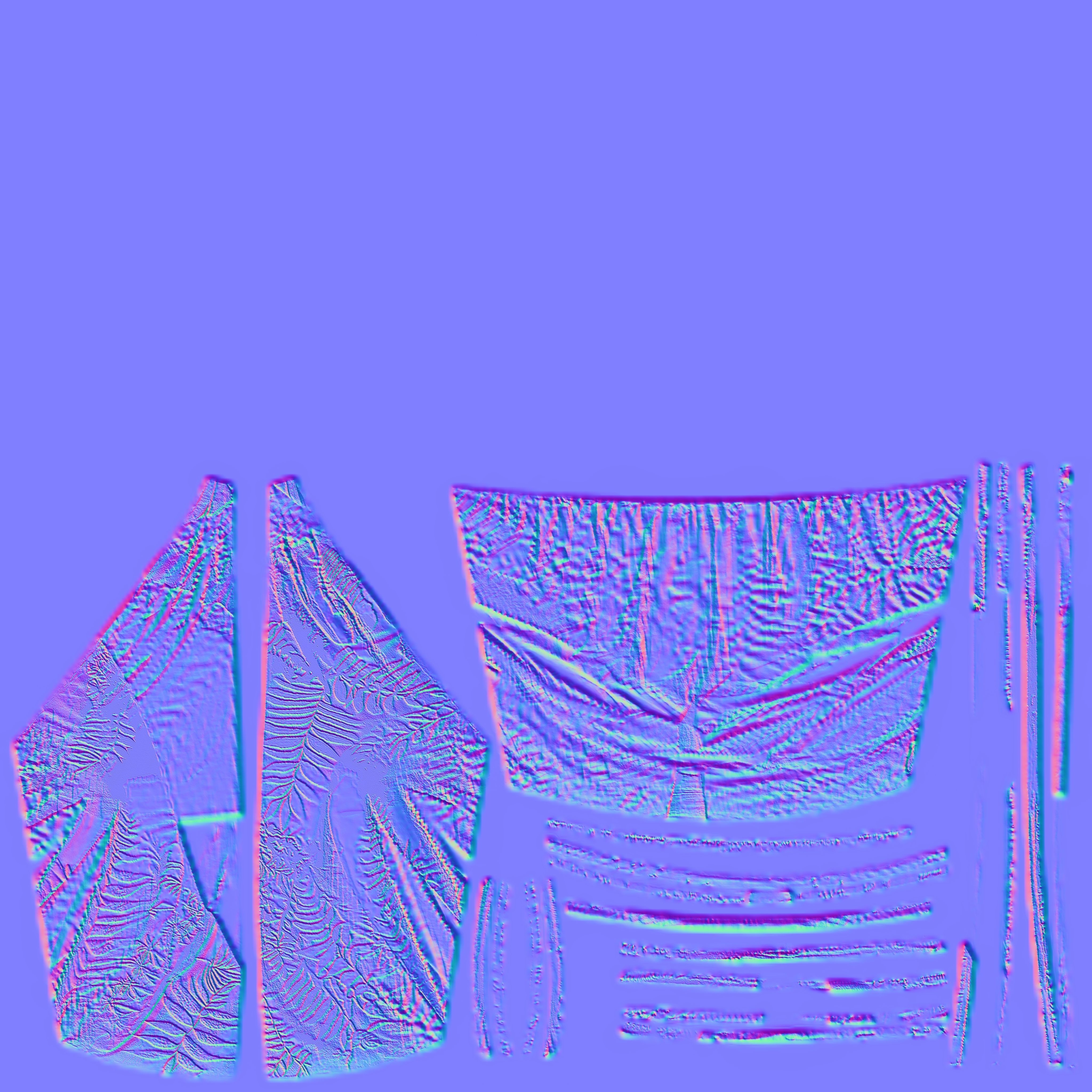 Flowers Top PBR 4k Low-poly 3D model_4