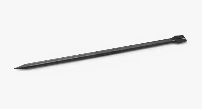 Pinch Bar Low-poly 3D model