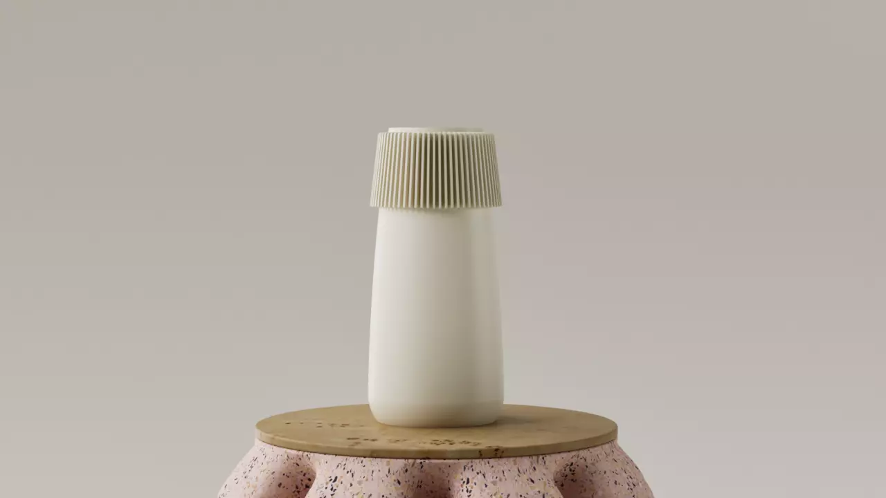 JARRON DECORATIVO - FLORERO - VASO 3D print model_0