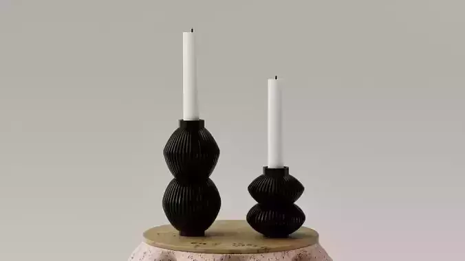 PORTA VELAS - CANDELABROS 3D print model