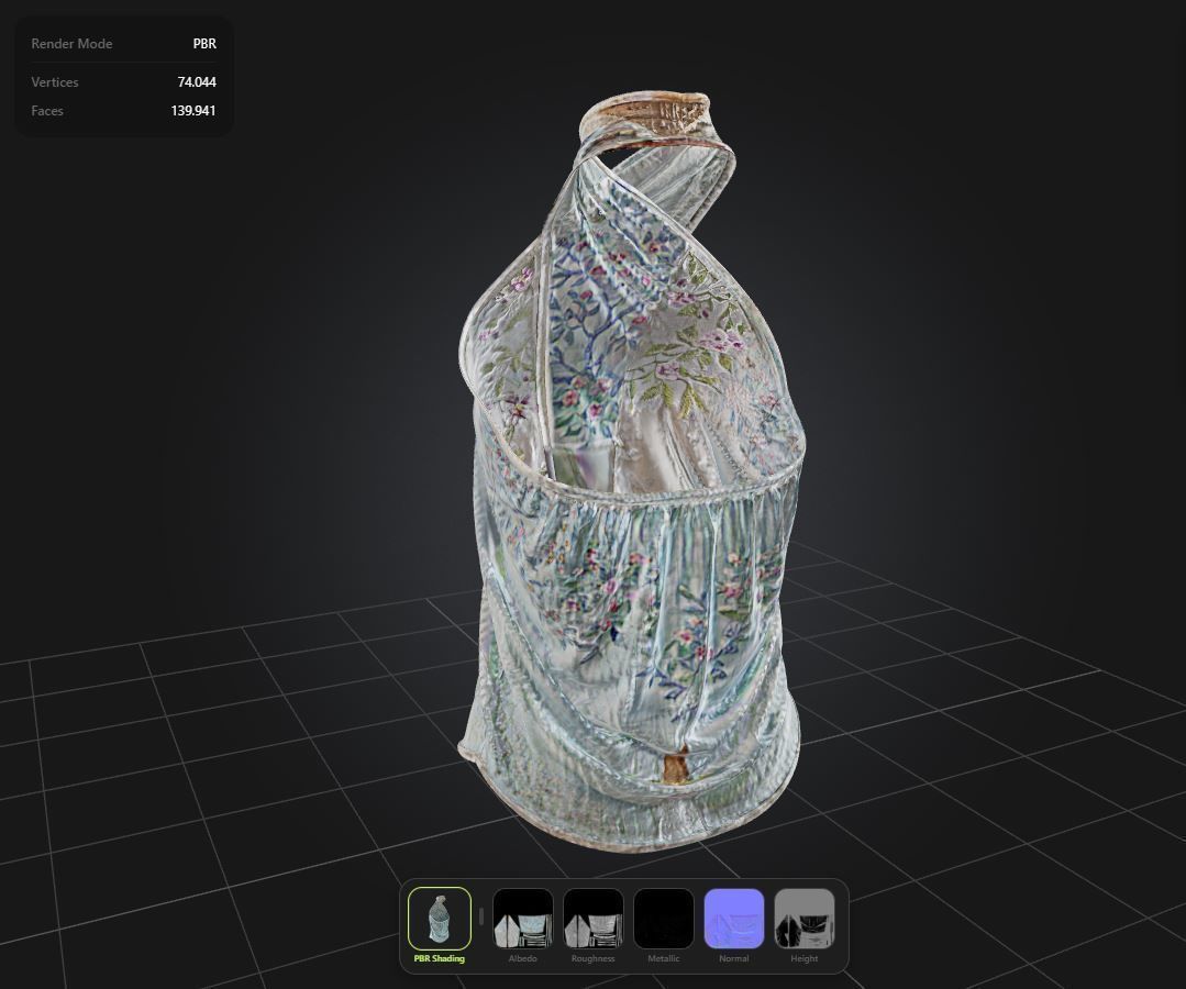 Flowers Top PBR 4k Low-poly 3D model_1