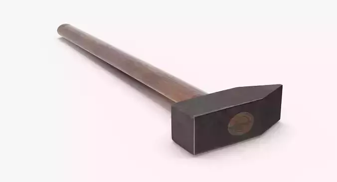 Hammer Low-poly 3D model