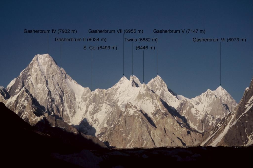 Gasherbrum V AND VI STL File 3D Topographic Model 3D print model_4