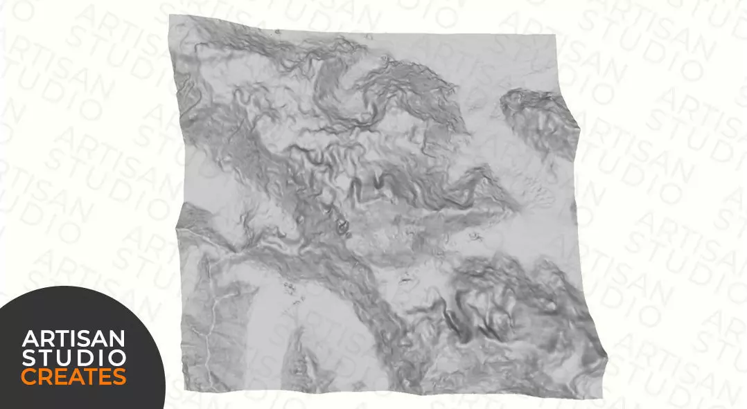 Gasherbrum 1 STL File 3D print model