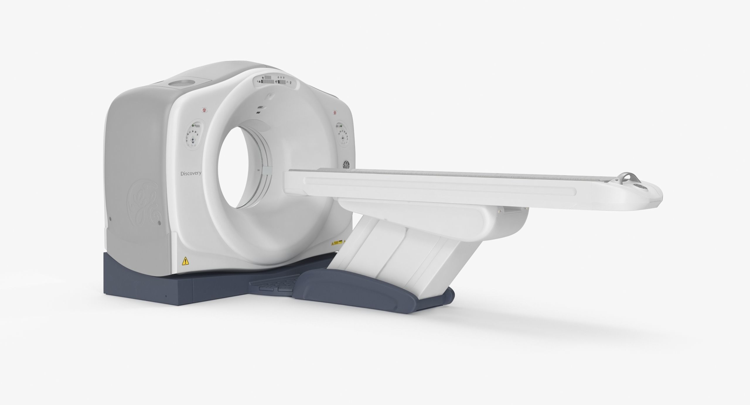 GE Discovery CT750 HD Low-poly 3D model_8