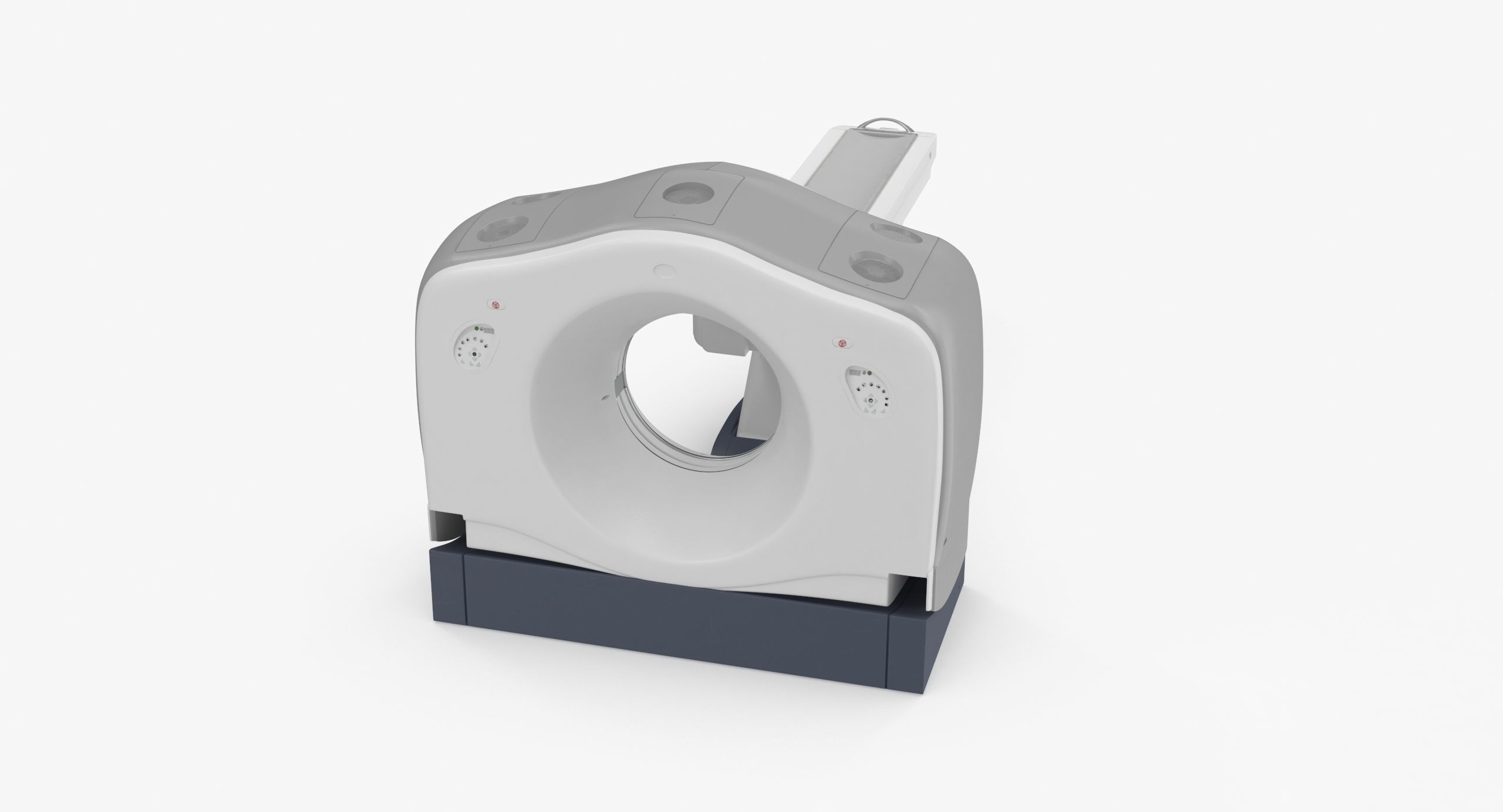 GE Discovery CT750 HD Low-poly 3D model_6