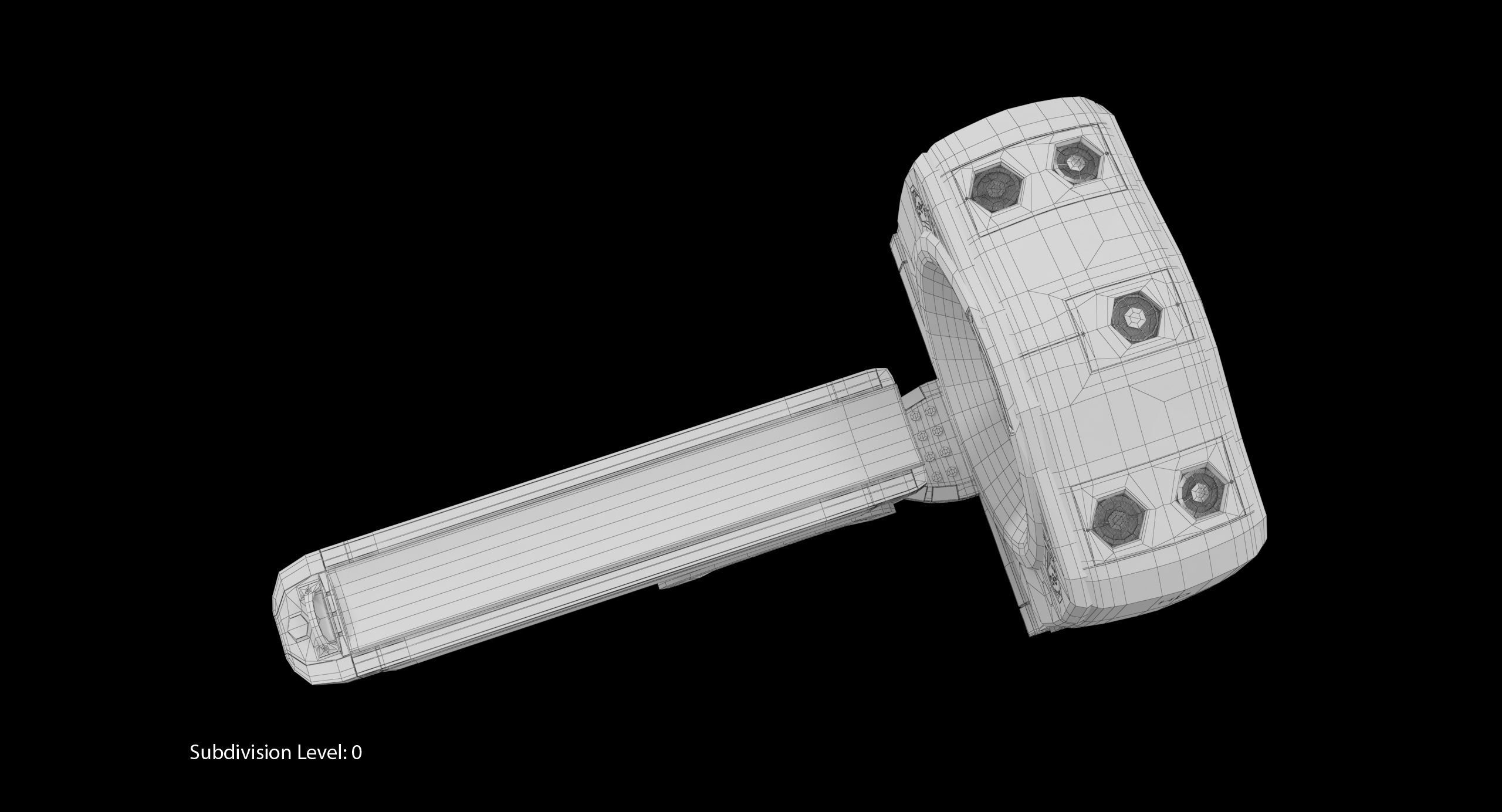 GE Discovery CT750 HD Low-poly 3D model_36