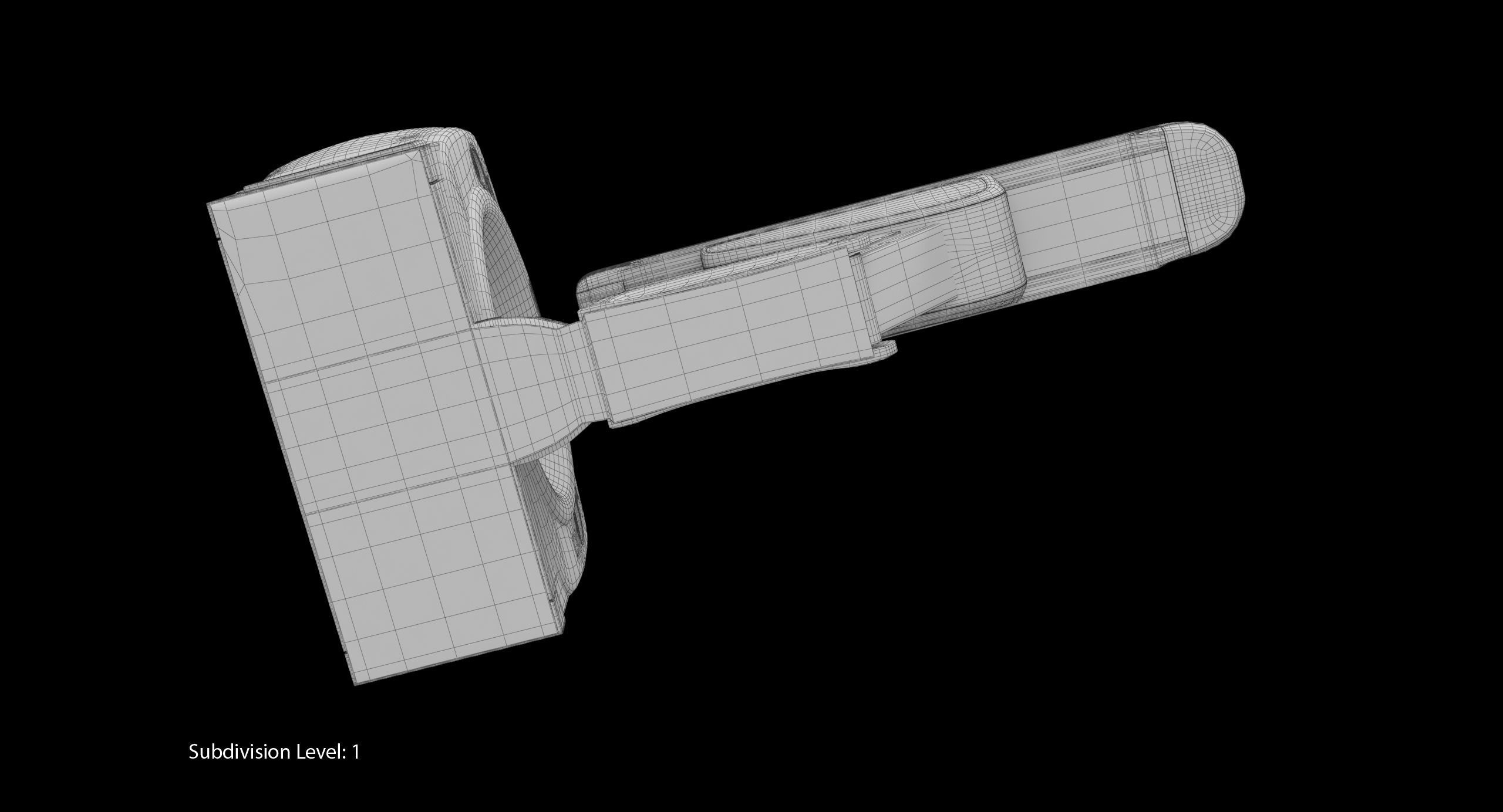 GE Discovery CT750 HD Low-poly 3D model_39