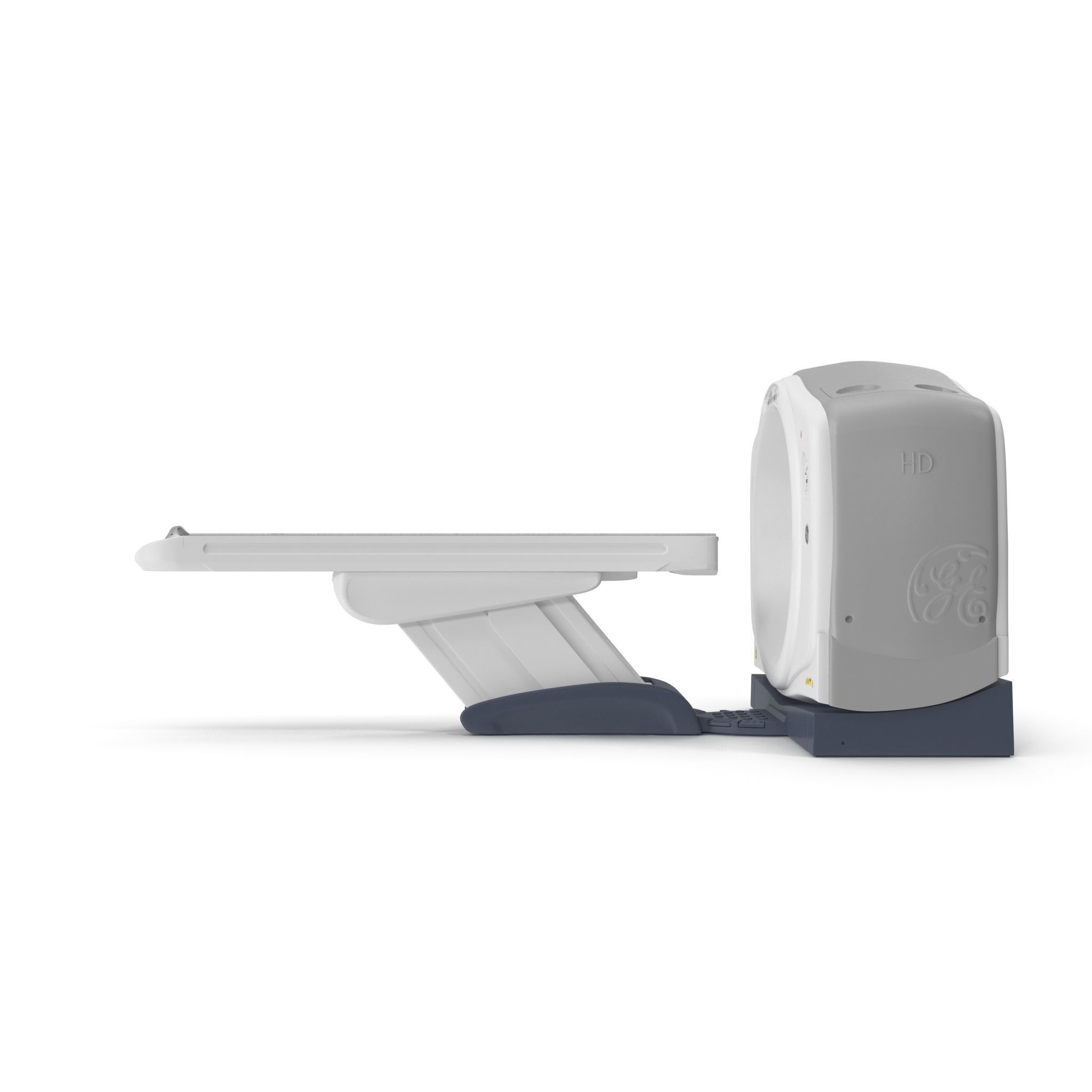 GE Discovery CT750 HD Low-poly 3D model_14