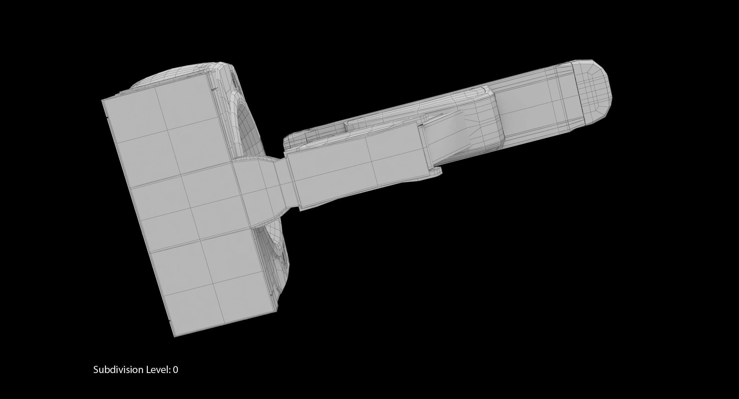 GE Discovery CT750 HD Low-poly 3D model_38