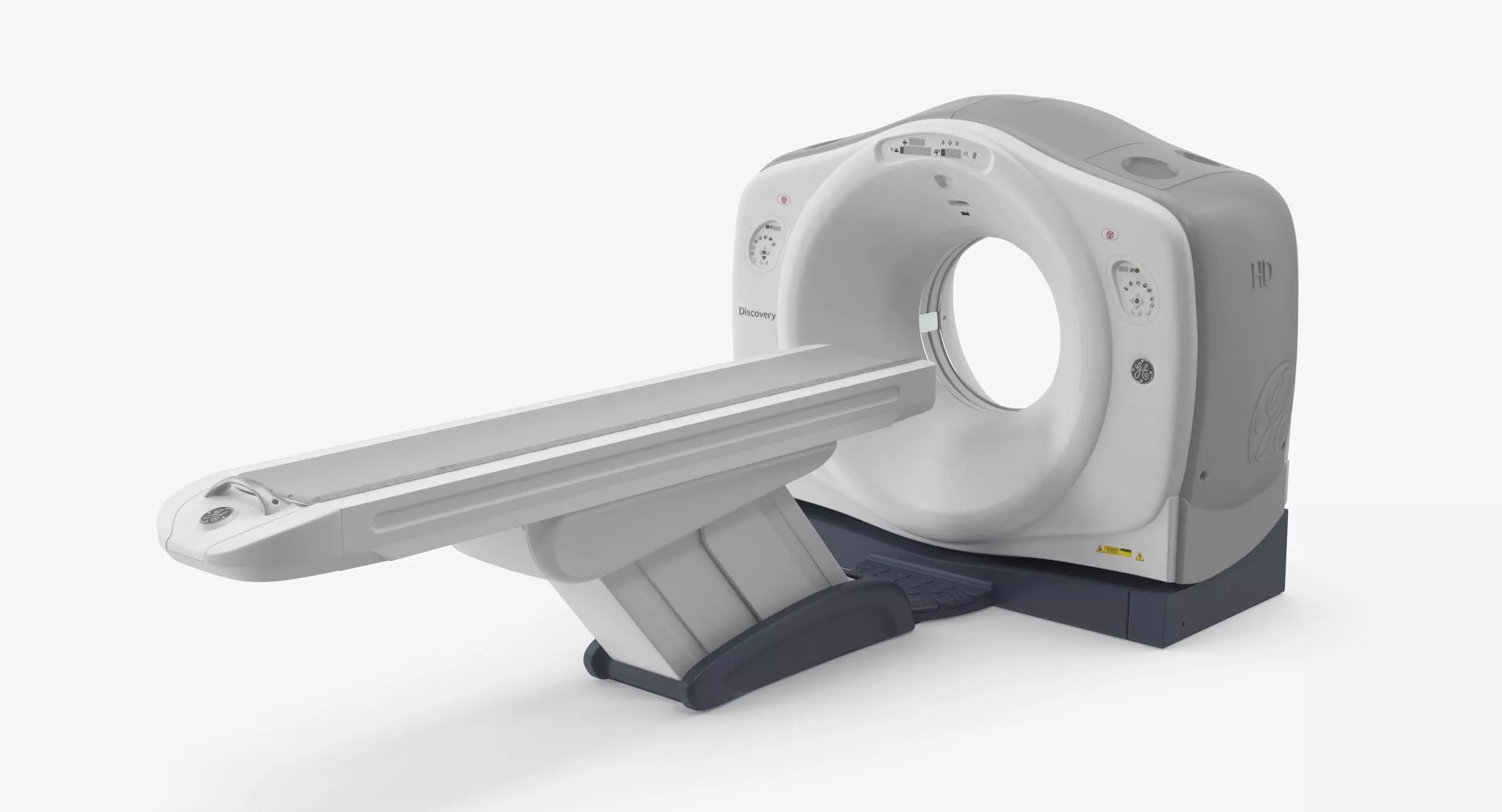 GE Discovery CT750 HD Low-poly 3D model_0