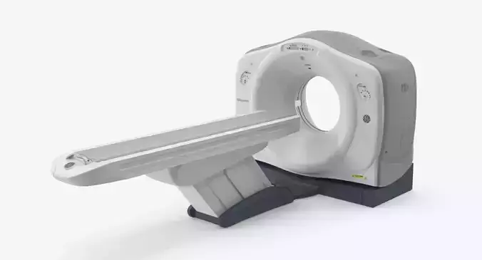 GE Discovery CT750 HD Low-poly 3D model