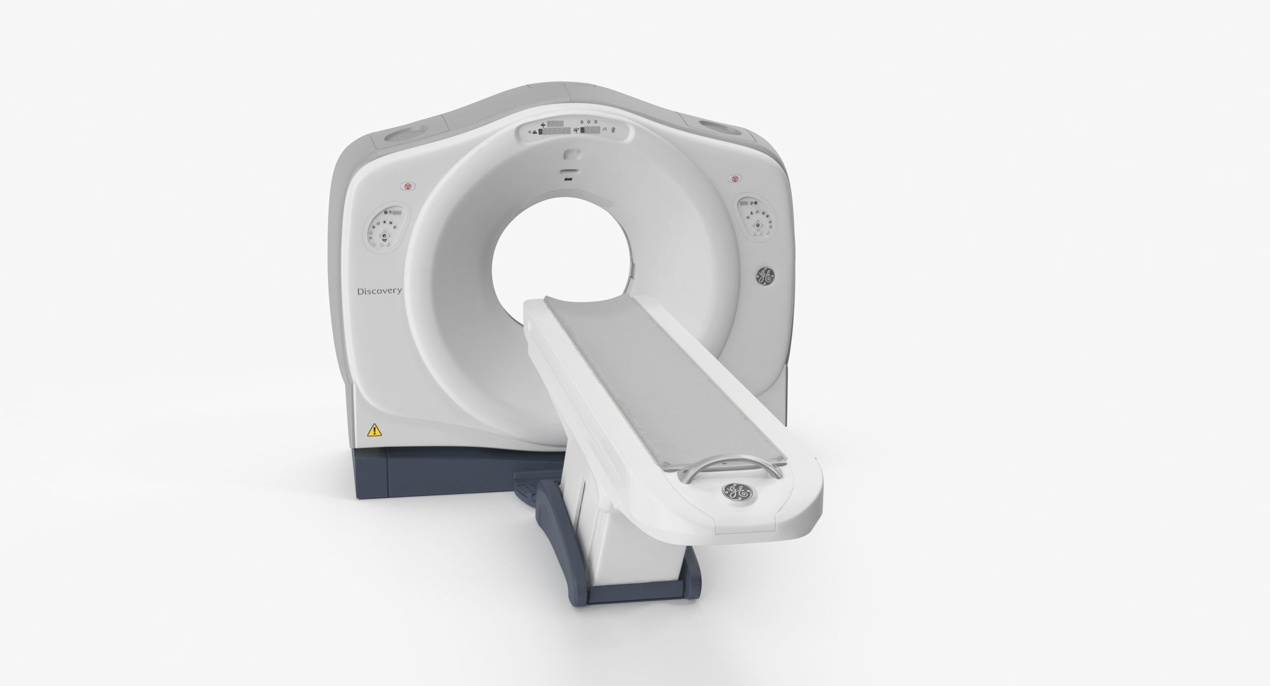 GE Discovery CT750 HD Low-poly 3D model_9