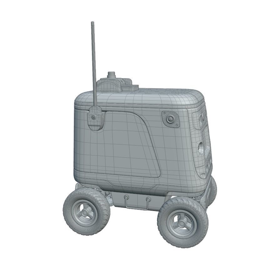 Kiwibot Delivery Robot 3D model_22