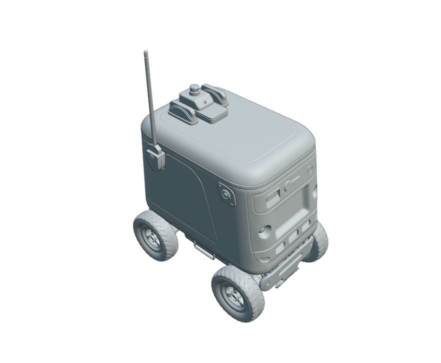 Kiwibot Delivery Robot 3D model_17
