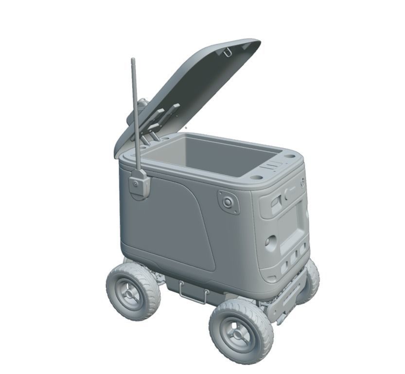 Kiwibot Delivery Robot 3D model_18