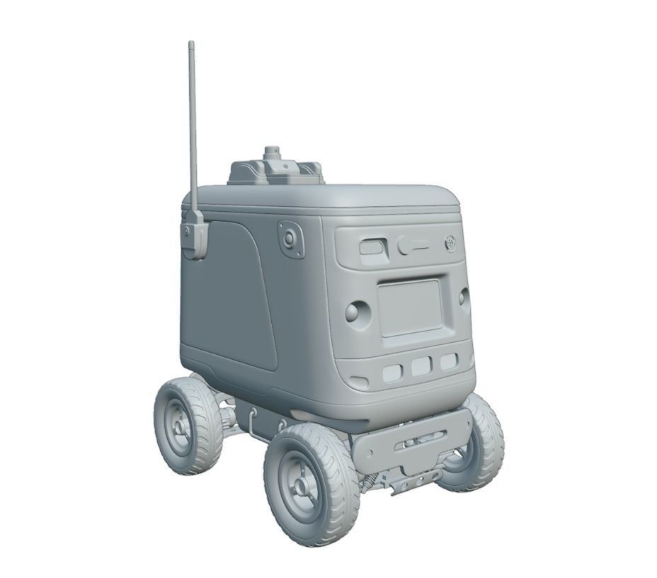 Kiwibot Delivery Robot 3D model_13