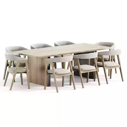 Trevor Chair and Cover Flat Table