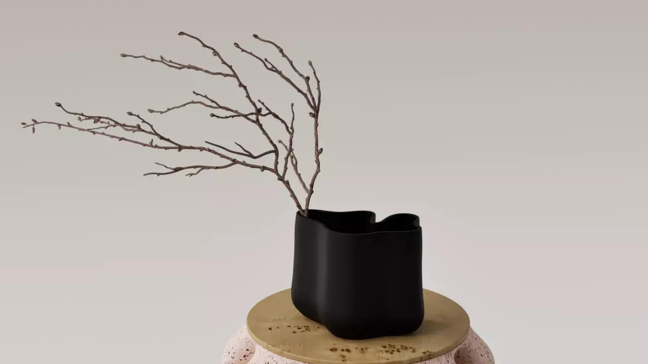 JARRON DECORATIVO - FLORERO 3D print model