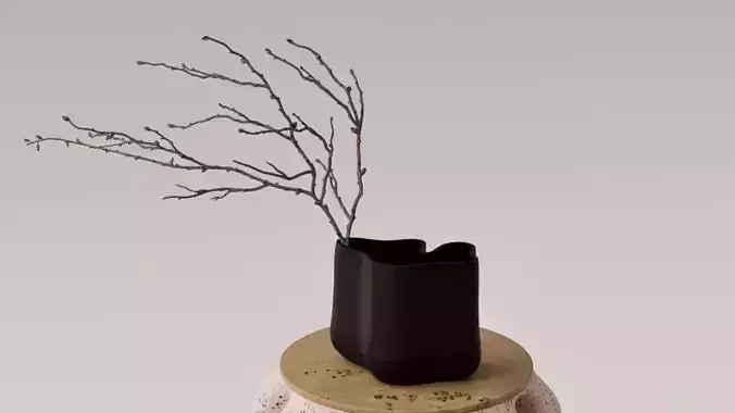 JARRON DECORATIVO - FLORERO 3D print model