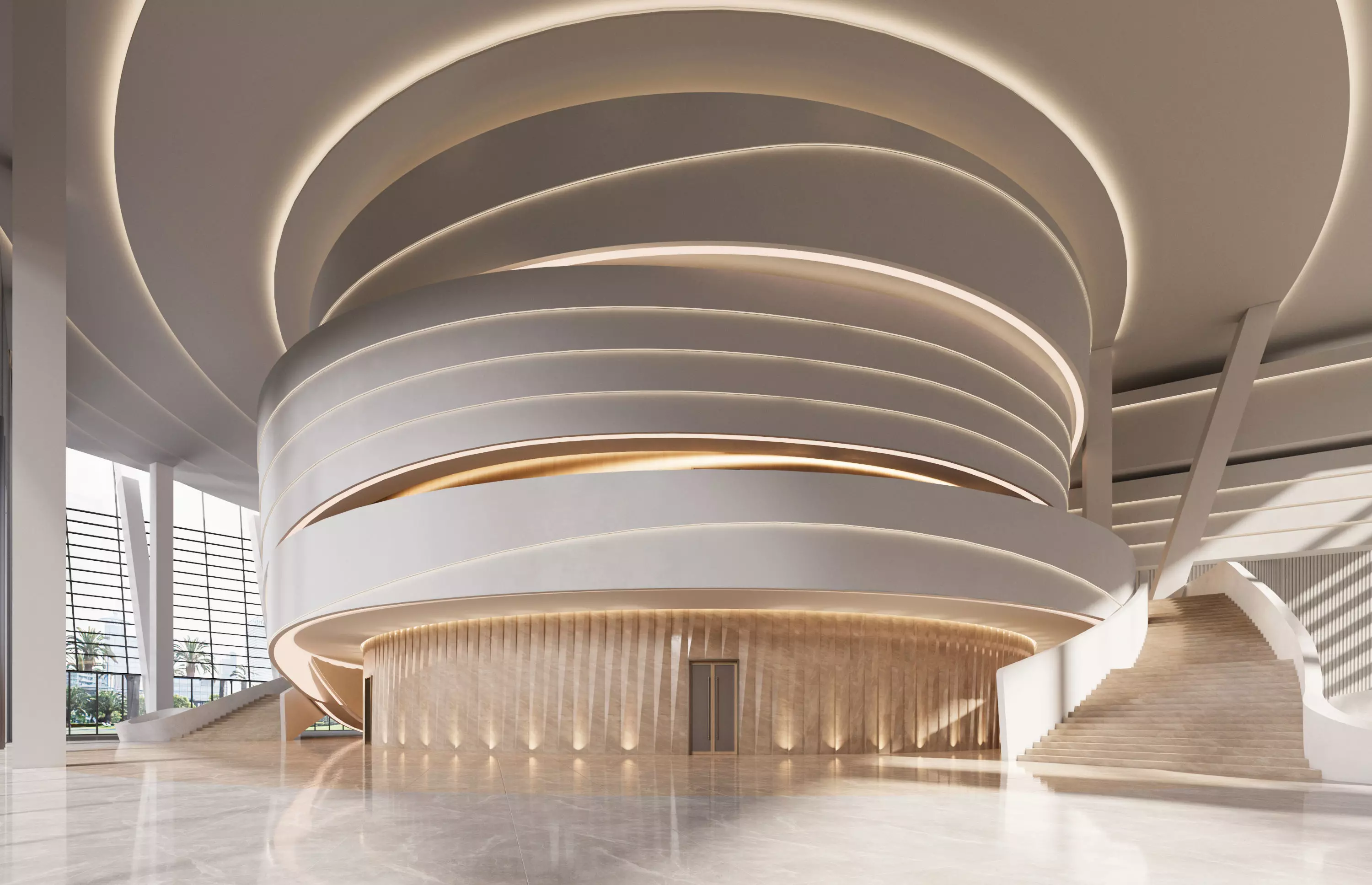 grand theater 3D model_0