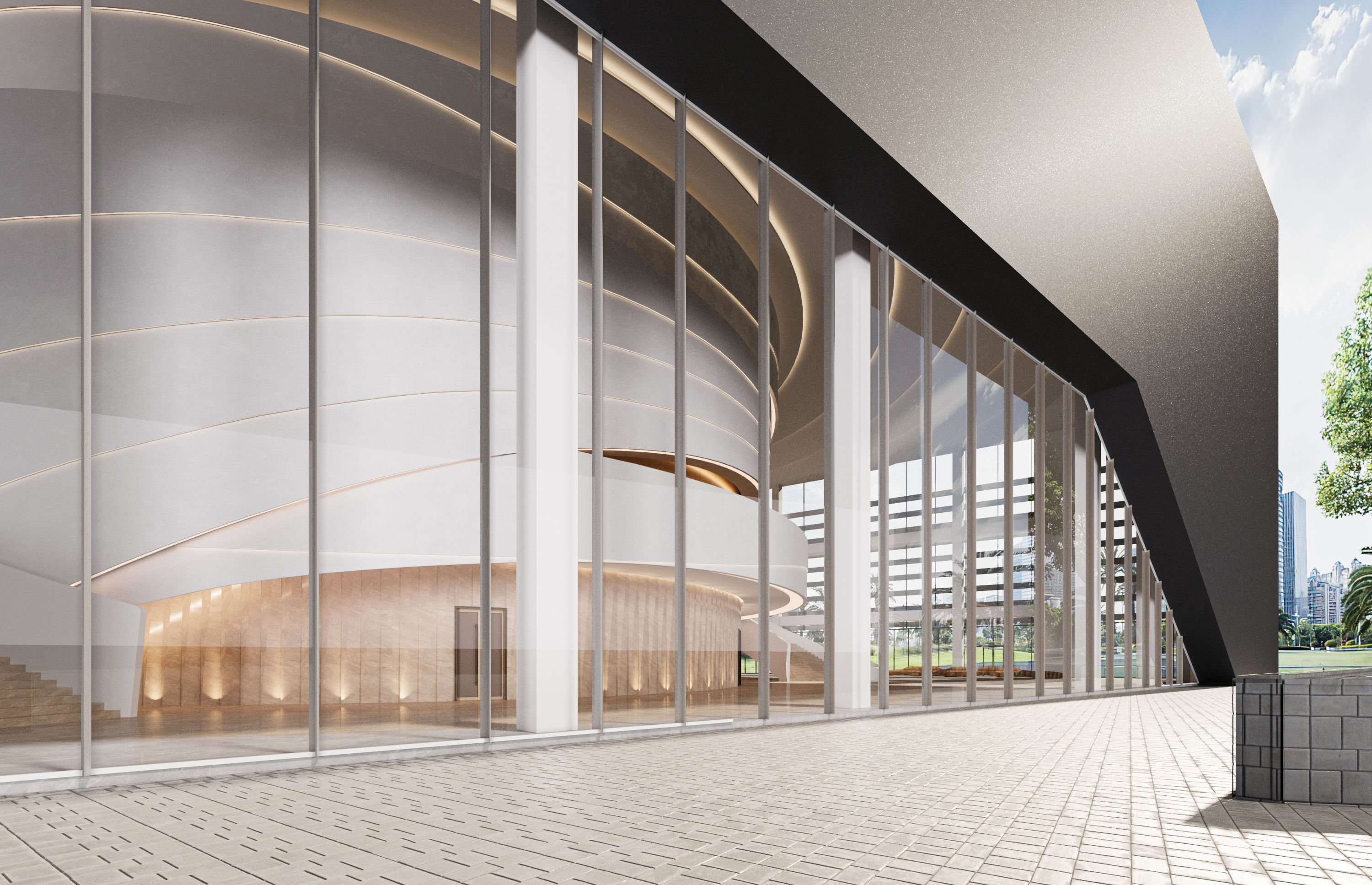 grand theater 3D model_1