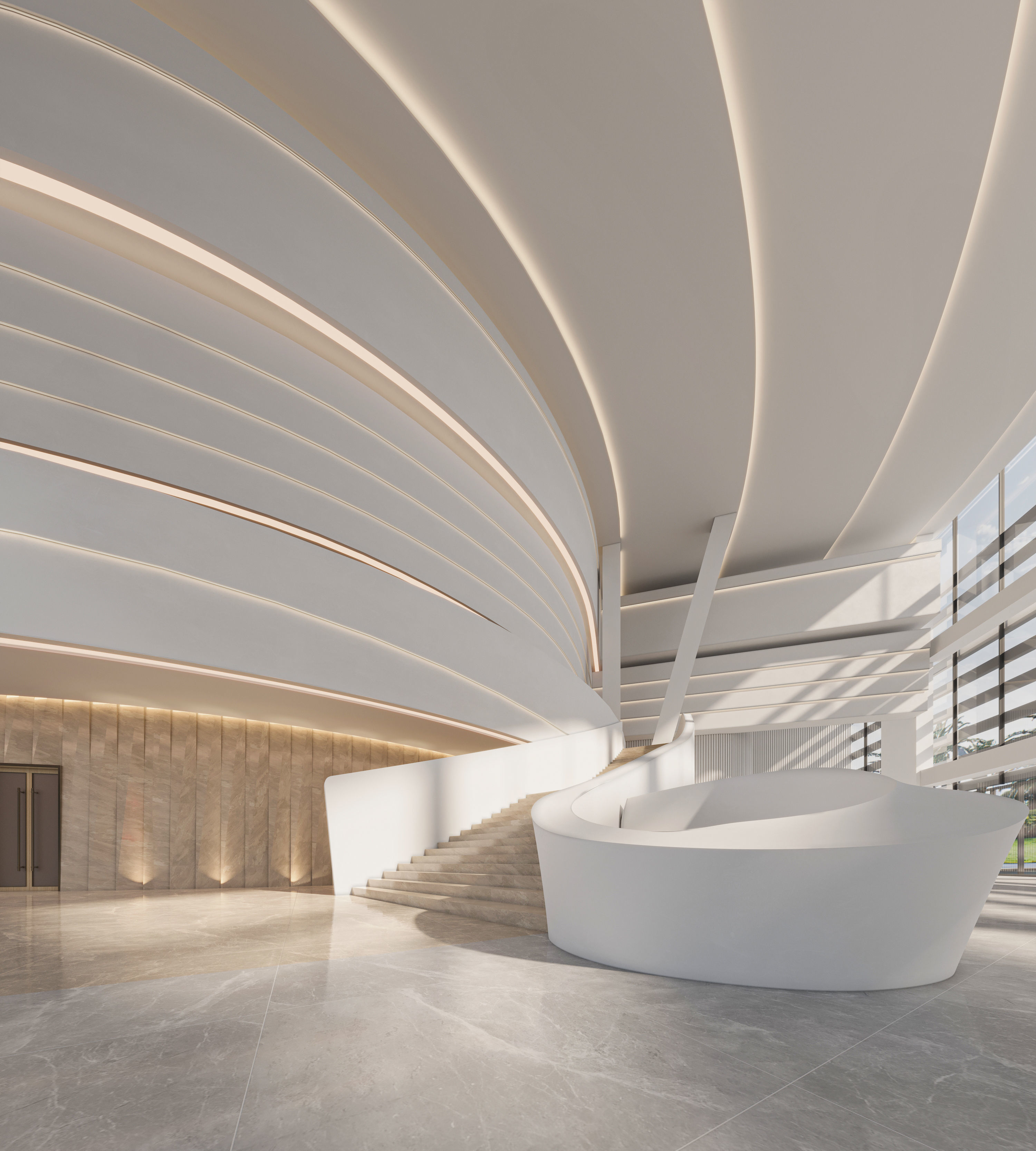 grand theater 3D model_2