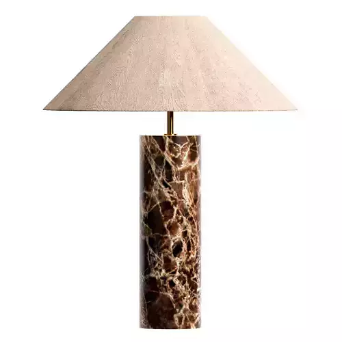 Morola 1 light large brown marble Free 3D model