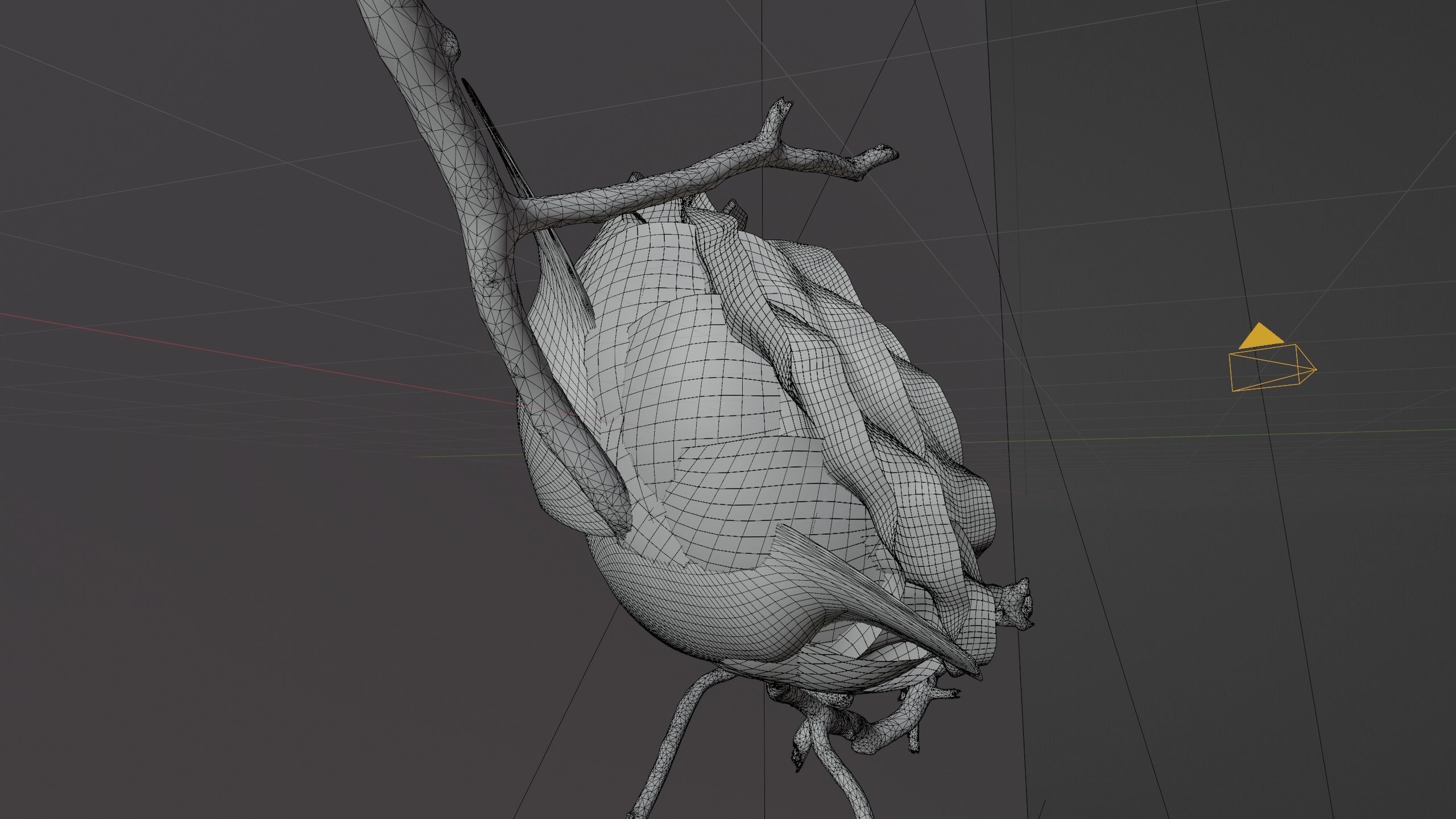 Blooming Rose Animation 3D model_8