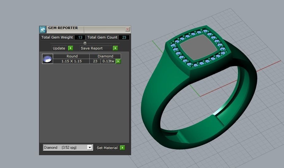 men ring jewelry 3D print model_5