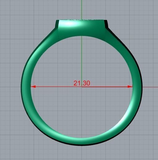 men ring jewelry 3D print model_8