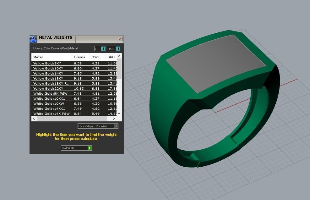 men ring jewelry 3D print model_4