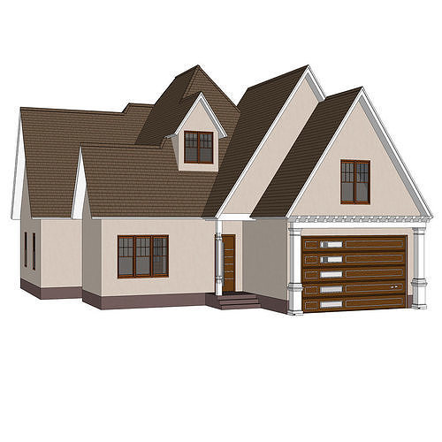 French House 15 -Archimple LLC 3D model