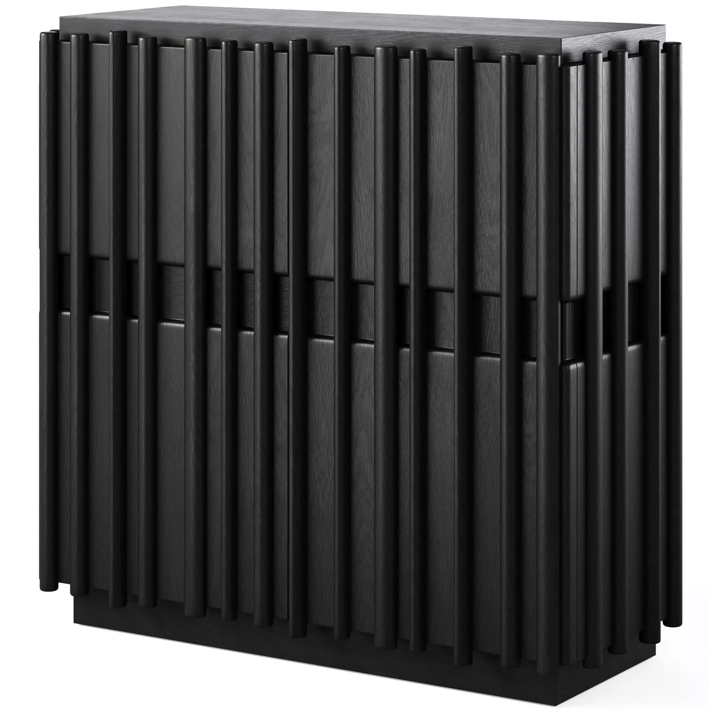 Bardi Storage Entryway Cabinet 3D model_0