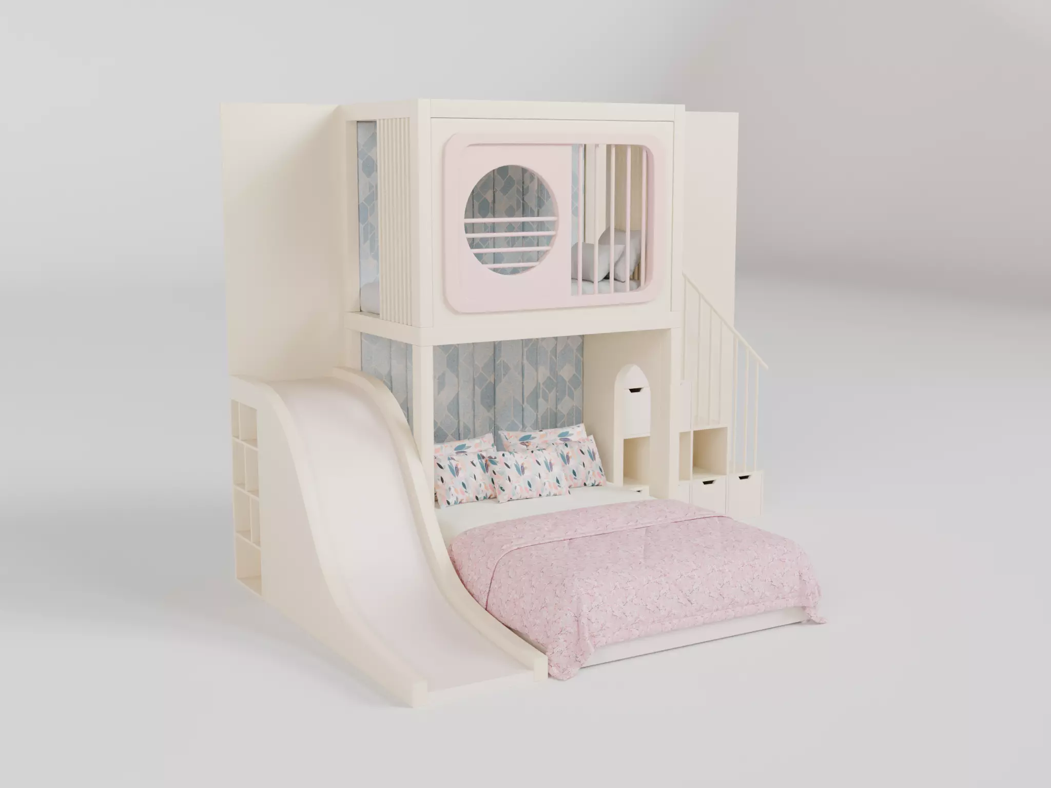 Kids Bed 3D model