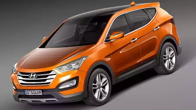 Hyundai Santa Fe Sport 2013 3D model