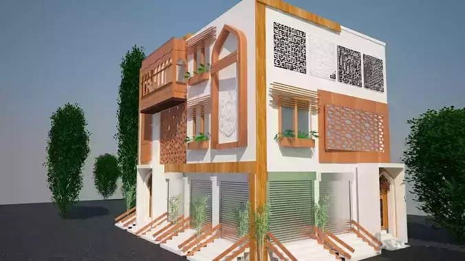 Islamic Architecture 3D model
