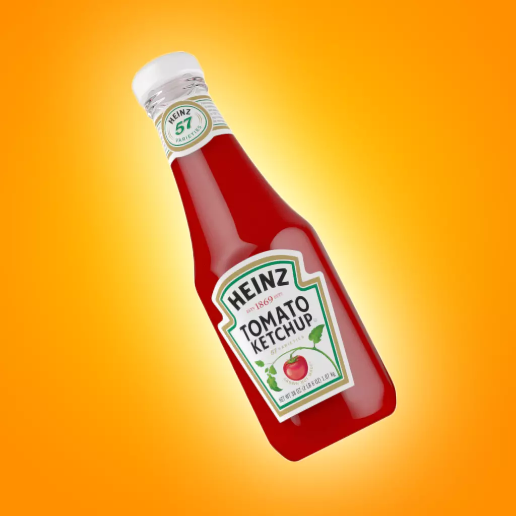 Ketchup Bottle Heinz 3D model 3D model_0