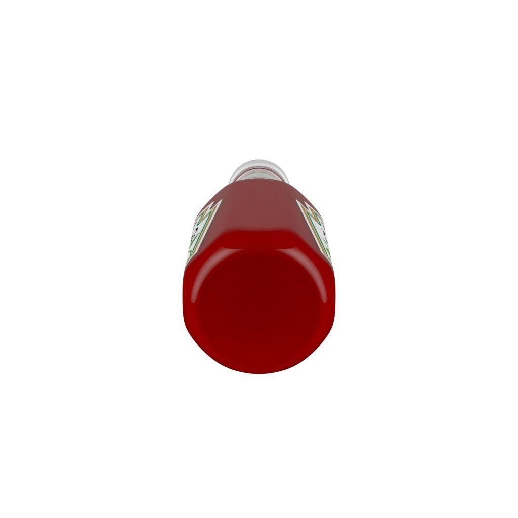 Ketchup Bottle Heinz 3D model 3D model_4