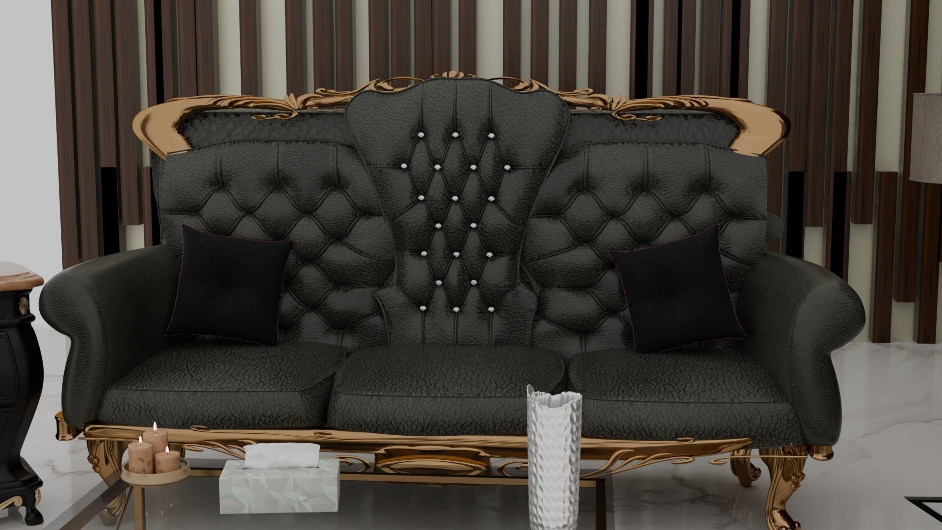 classic sofa design 3D model_6